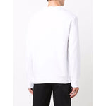 Emporio Armani Modal blend sweatshirt with logo print Topwear
