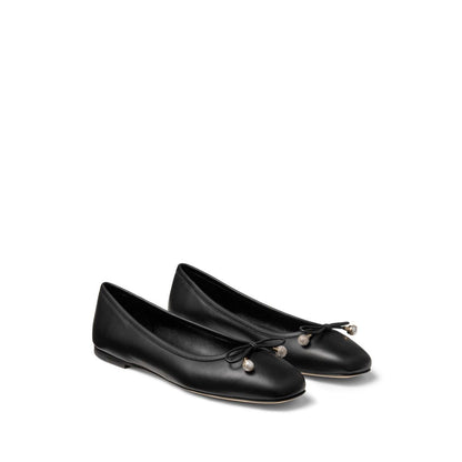 Jimmy Choo Elme Flat with Pearl embellishment