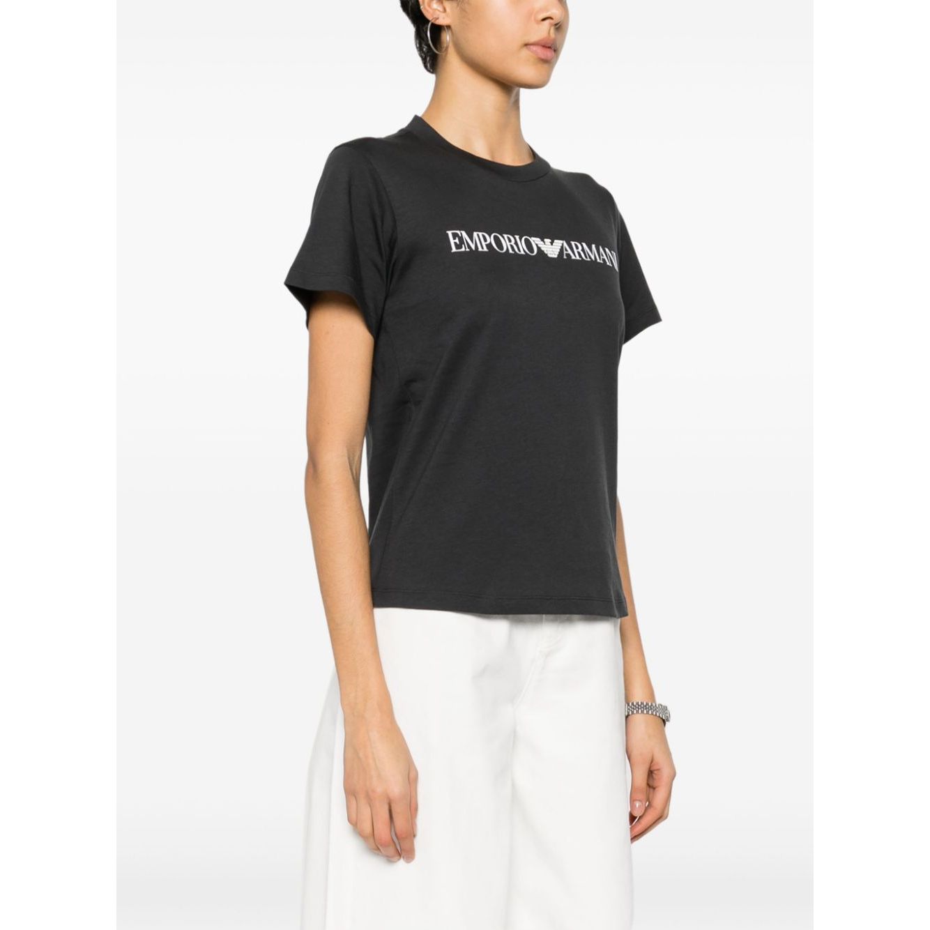 Emporio Armani cotton logo-print T-Shirt