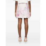 Zimmermann Crush Mini Skirt Skirts