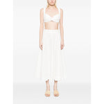 Zimmermann Crush embroidered midi skirt Skirts