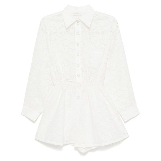 Zimmermann Crush embroidered jumpsuit
