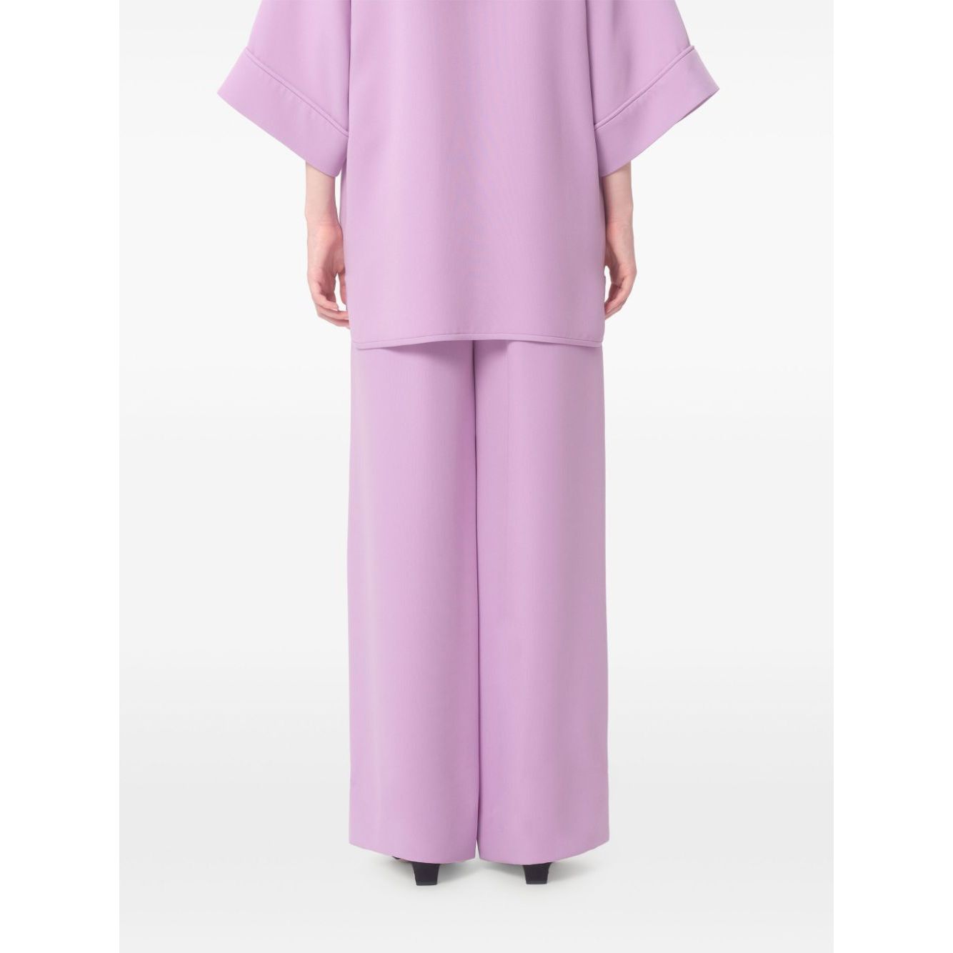 Valentino Silk Wide-Leg Trousers
