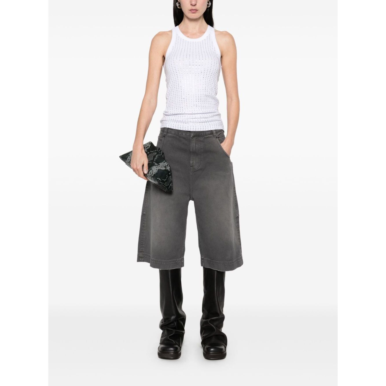 The Attico Top White