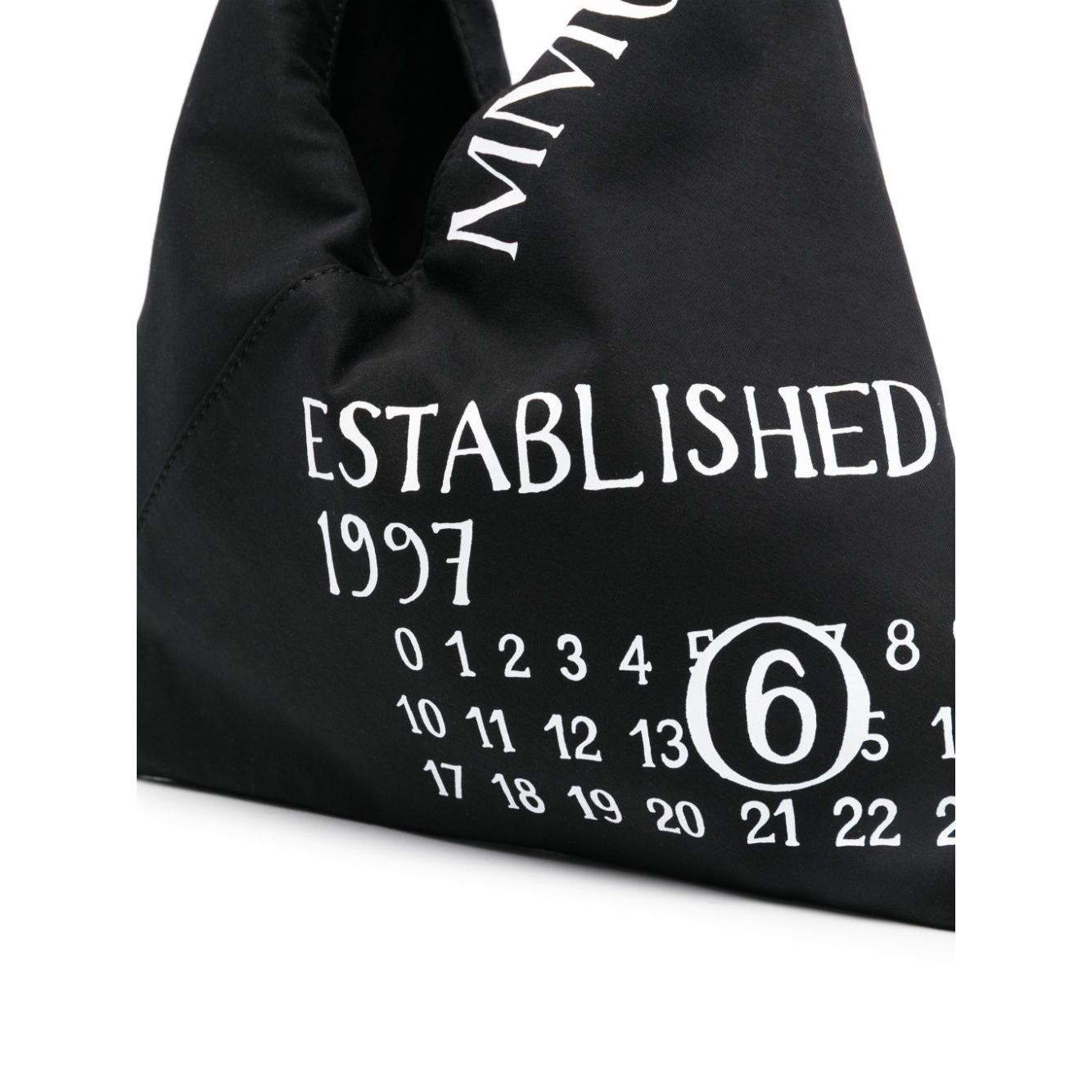 MM6 Maison Margiela Tote bag with number motif