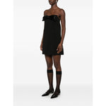 Self-Portrait crepe bandeau mini dress Dresses