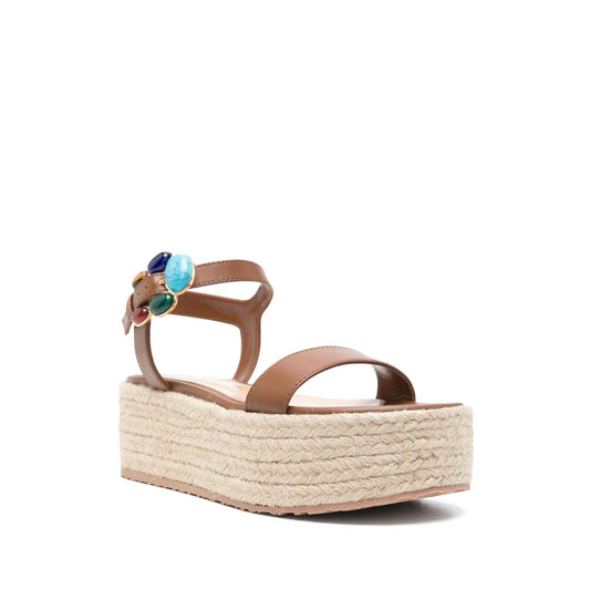 Gianvito Rossi Sandals Leather Brown