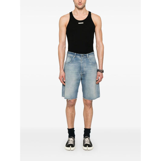Maison Margiela ribbed-knit top