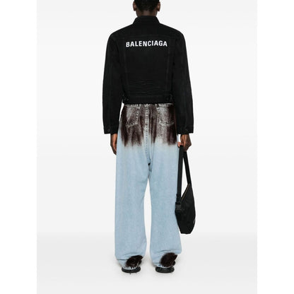 Balenciaga Coats Black