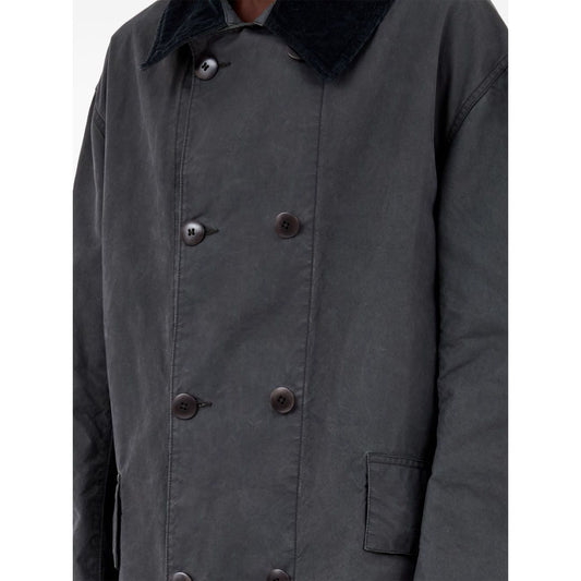 Maison Margiela Double Breasted Cotton Jacket