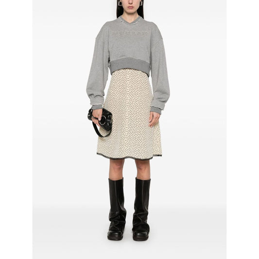 Alexander McQueen Sweaters Grey Topwear