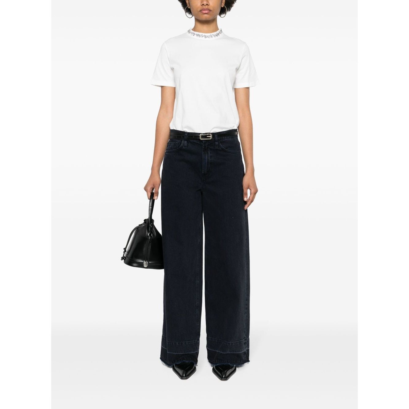 Golden Goose rhinestone-embellished Cotton T-shirt