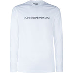 Emporio Armani logo print cotton T-shirt Topwear