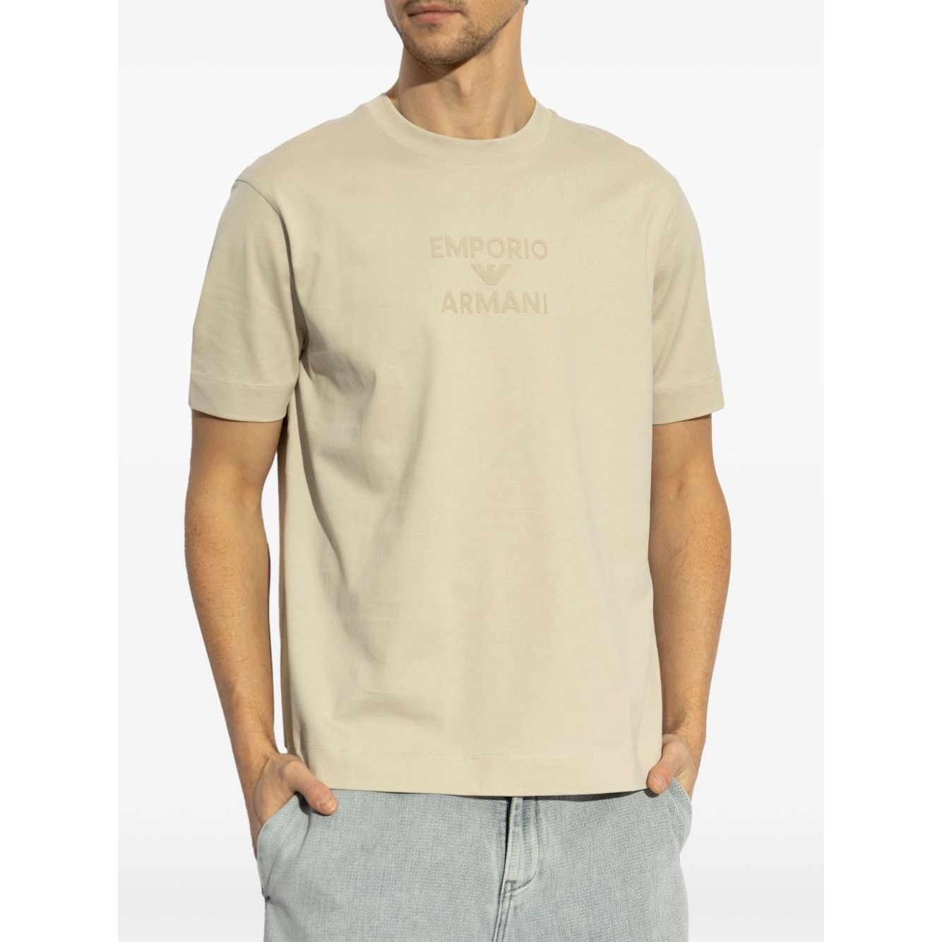 Emporio Armani logo printed T-shirt