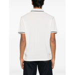 Emporio Armani Piqué polo shirt with piped collar