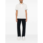 Emporio Armani Piqué polo shirt with piped collar