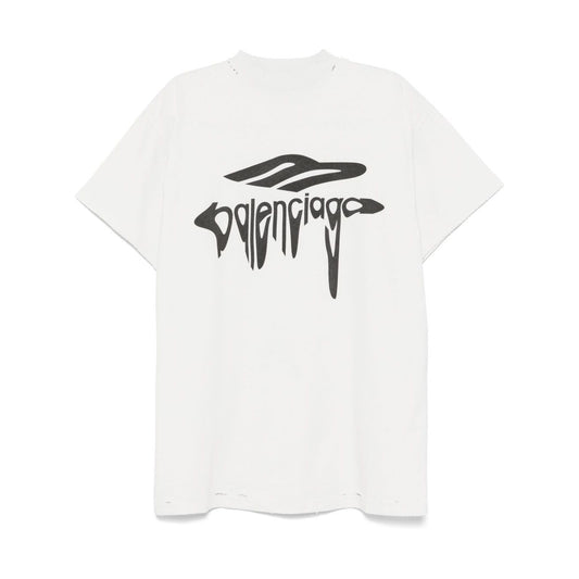 Balenciaga T-shirts and Polos White Topwear