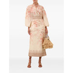 Zimmermann Illuminate Pencil Midi Skirt