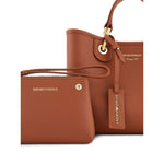 Emporio Armani Small MyEA shopper bag with deer print