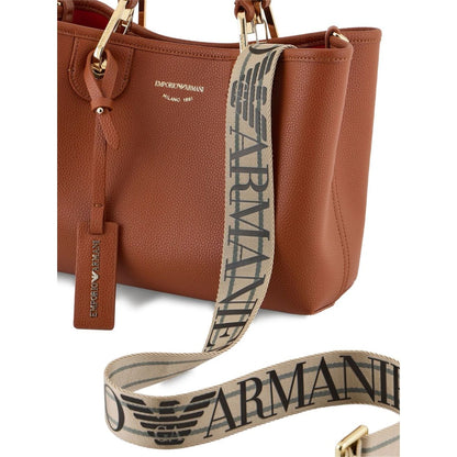 Emporio Armani Small MyEA shopper bag with deer print