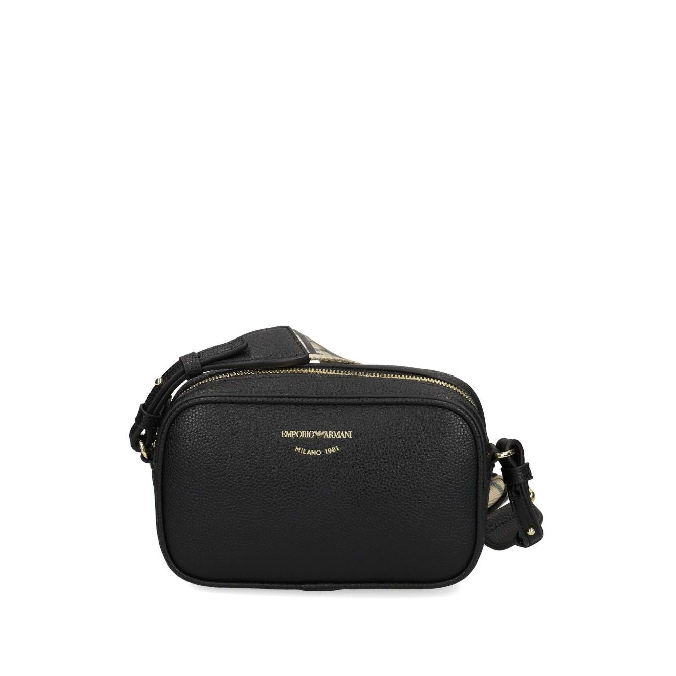 Emporio Armani logo printed shoulder bag