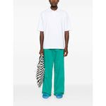 Marni logo-patch polo shirt Topwear