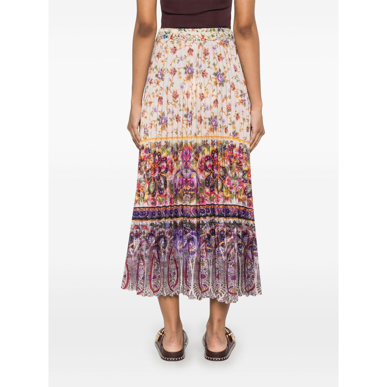 Pierre Louis Mascia ceto pleated design skirt