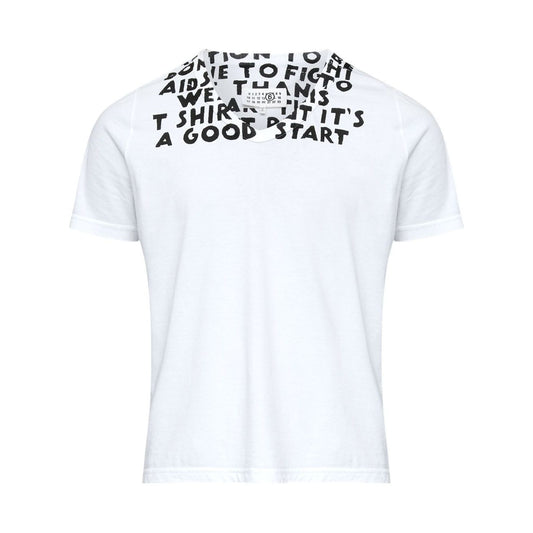 MM6 Maison Margiela T-shirts and Polos White Topwear