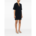 Parosh mini dress with collar detail and V-neckline Dresses
