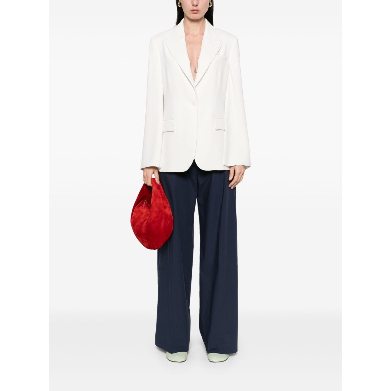 Parosh Simple Boutonnage Blazer