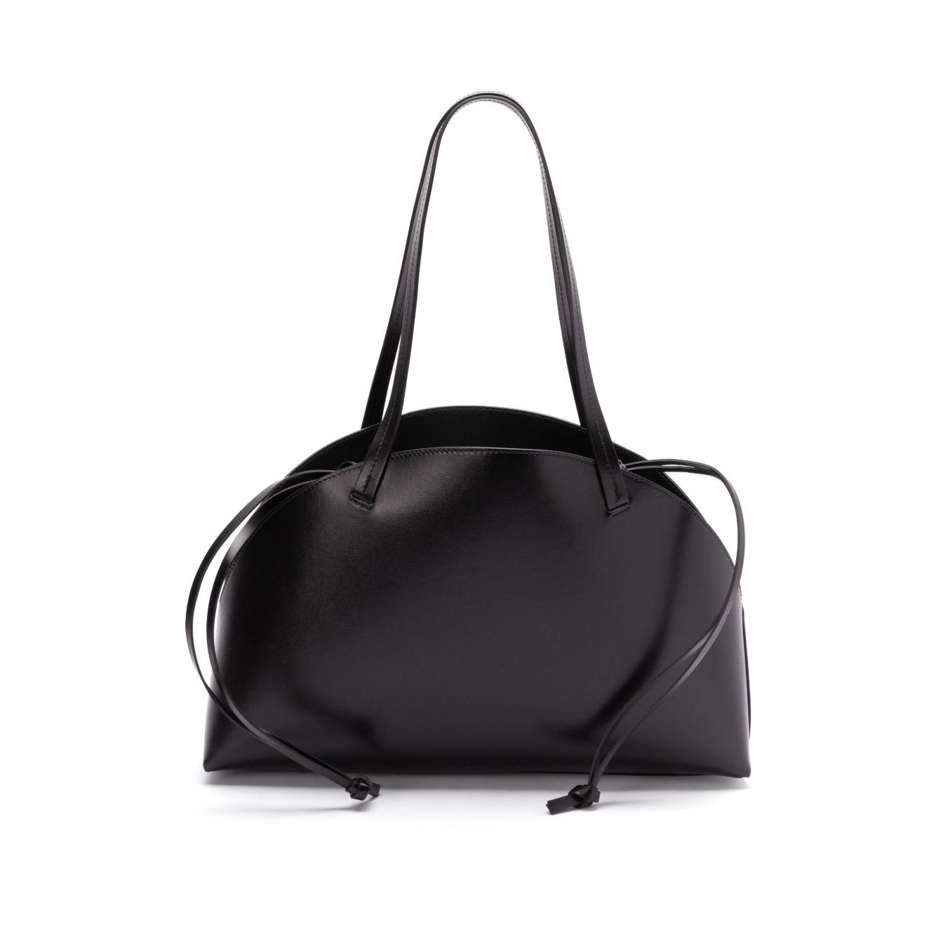 Front view with bag zipped and handles upright.