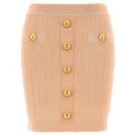 Balmain knitted mini skirt Skirts