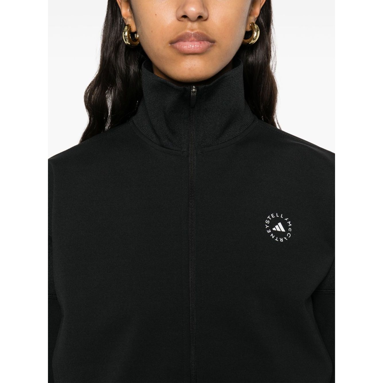 Adidas By Stella McCartney logo knitted track jacket
