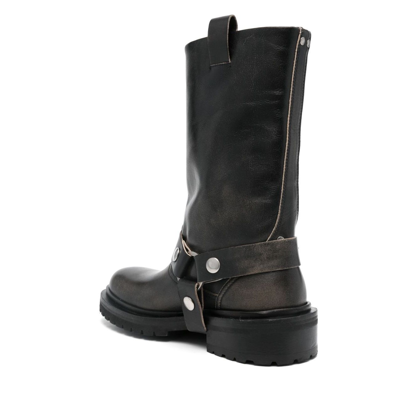 Golden Goose leather biker boots