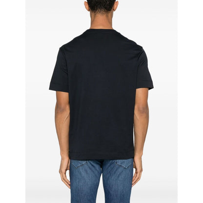 Emporio Armani Jersey T-shirt with rubberised logo
