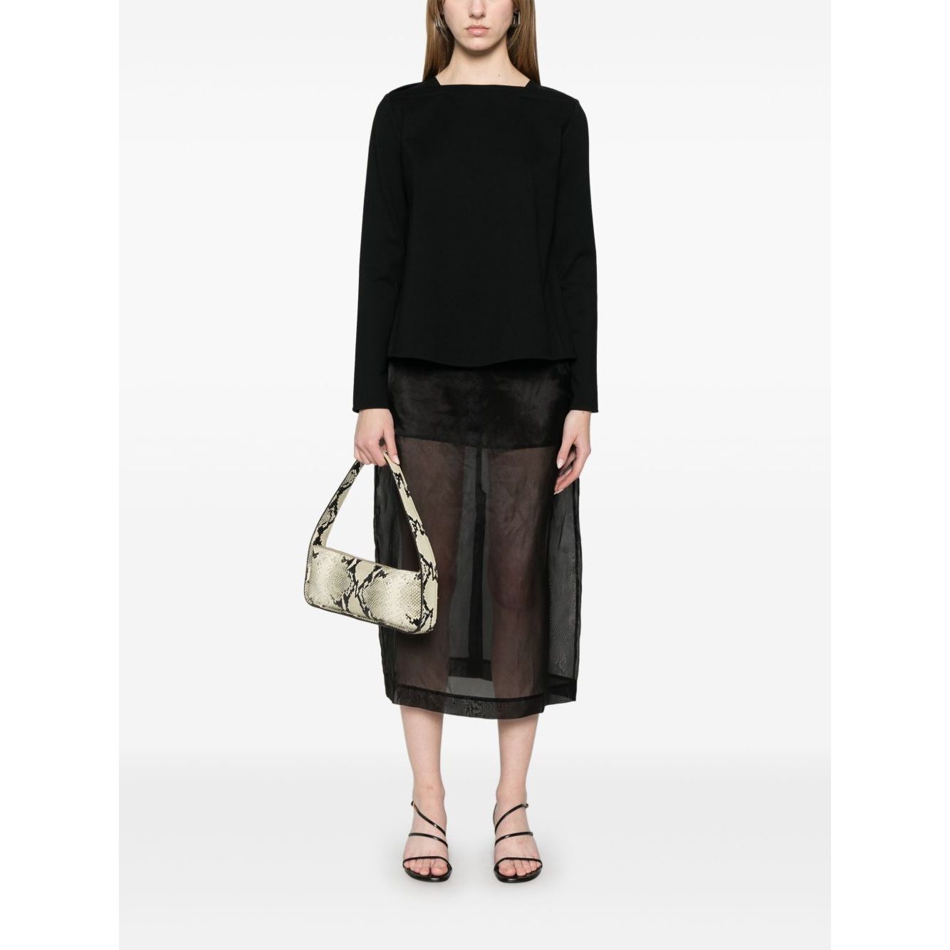 Emporio Armani crystal-embellished sweatshirt Topwear