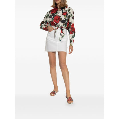 Dolce & Gabbana floral-print slides