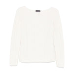 Emporio Armani Jacquard boat-neck top