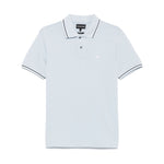 Emporio Armani logo print cotton polo Topwear