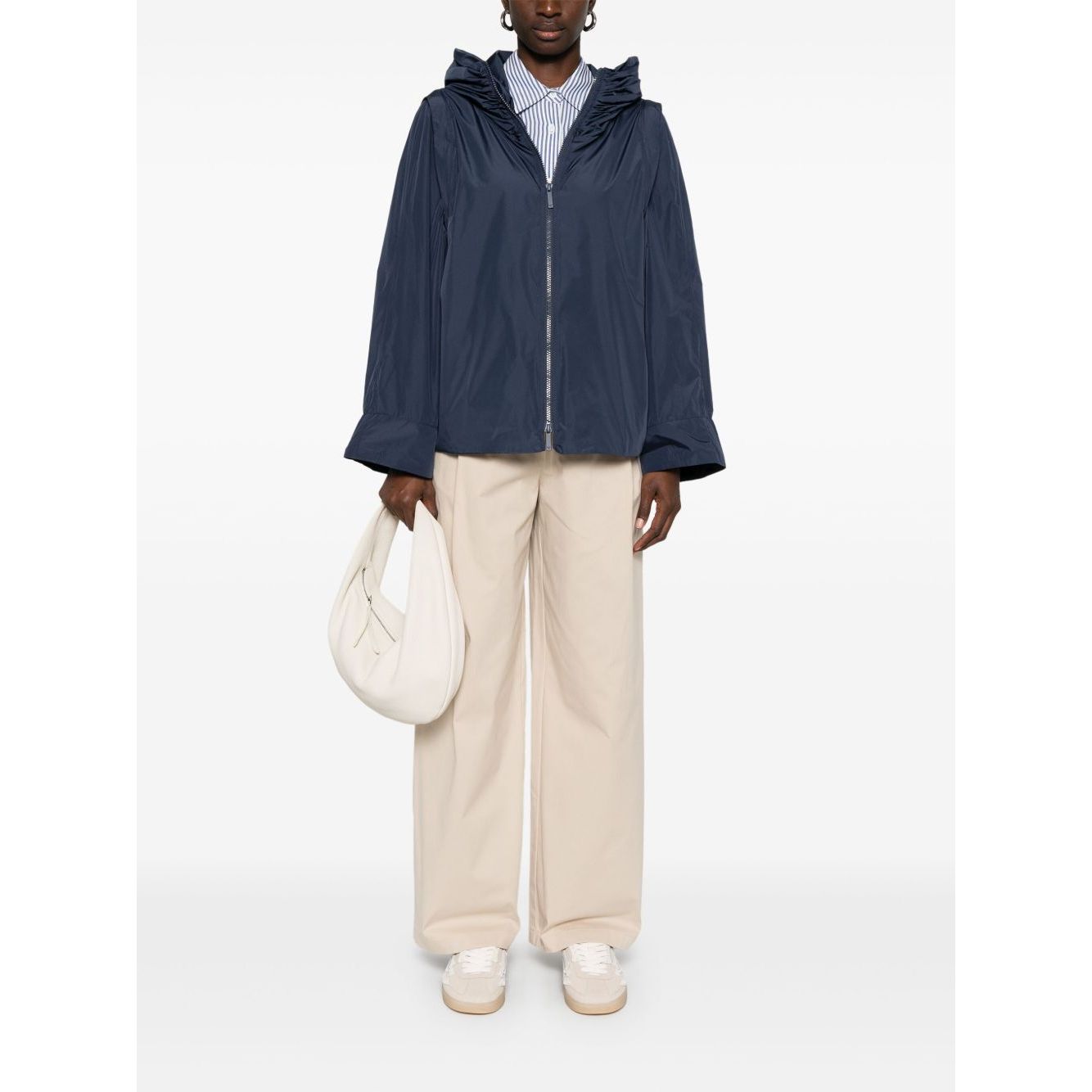 Emporio Armani wide leg trousers