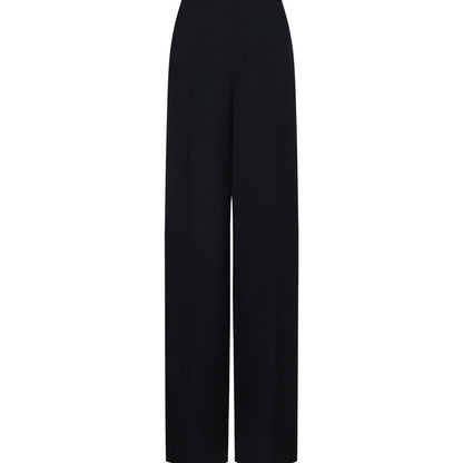 Emporio Armani Straight trousers in silk cady