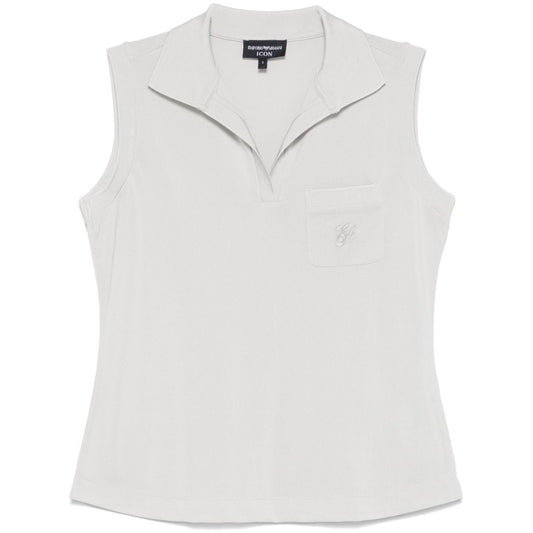 Emporio Armani Logo embroidered vest