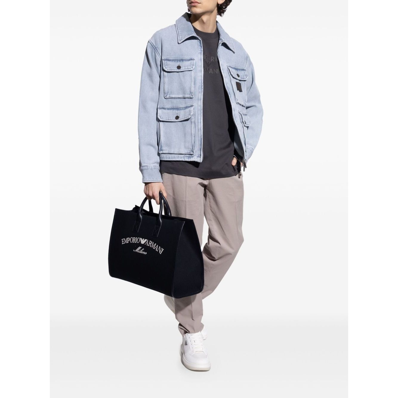 Emporio Armani Sneakers With Logo