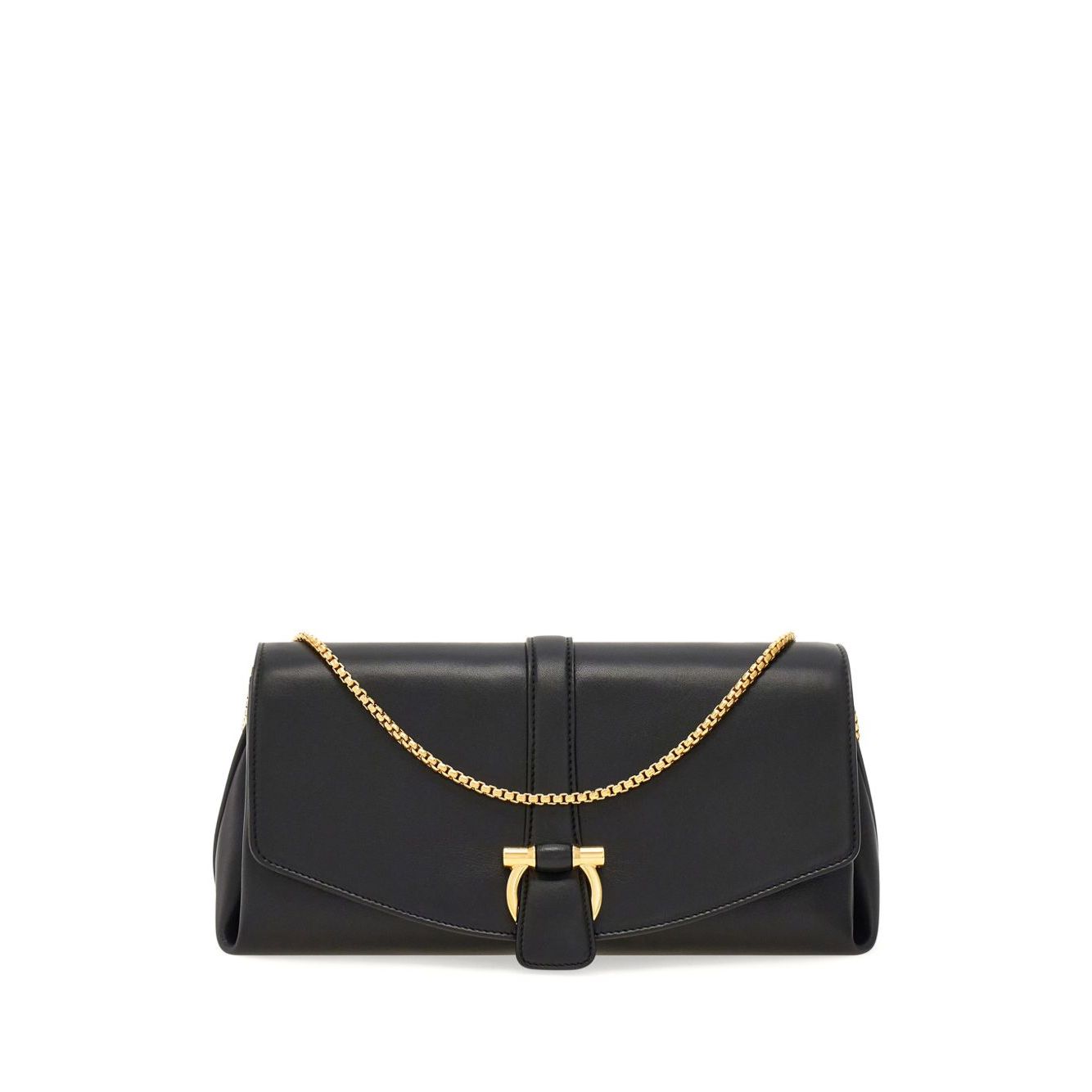 Front view with bag zipped and handles upright.