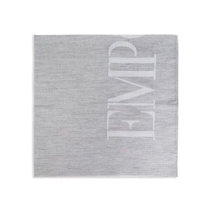 Emporio Armani Logo cotton blend scarf Scarves Hats & Gloves