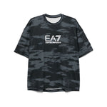 EA7 T-shirts and Polos Black Topwear