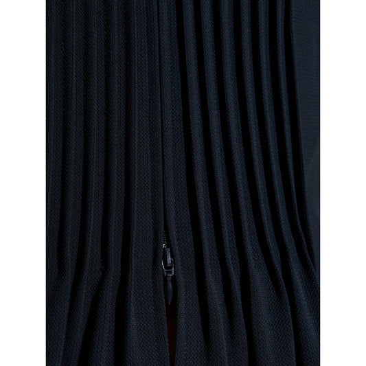 Emporio Armani Jacket in fluid woven fabric with pleats Jackets