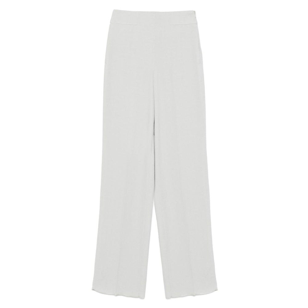 Emporio Armani herringbone-jacquard trousers