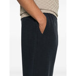 Emporio Armani ASV Lyocell blend jersey joggers with all-over lettering Trousers