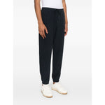 Emporio Armani ASV Lyocell blend jersey joggers with all-over lettering Trousers